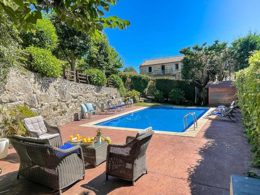 Cas Do Mestre Casa Rural Con Encanto Pontevedra Dış mekan fotoğraf